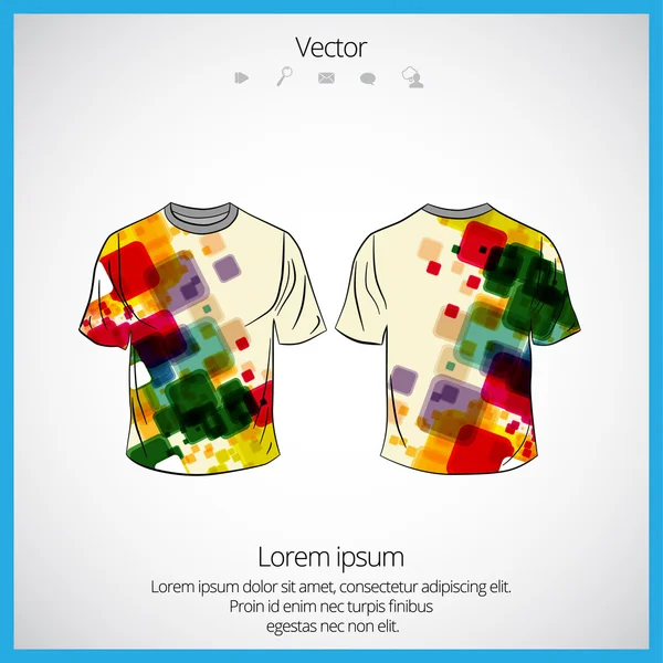 Design de t-shirt — Vetor de Stock