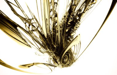 3D cyber fütüristik arka plan