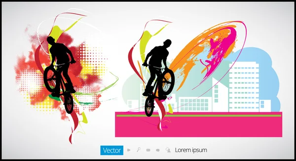 Sport illustratie — Stockvector