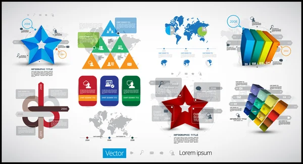 Ilustração infográfica —  Vetores de Stock