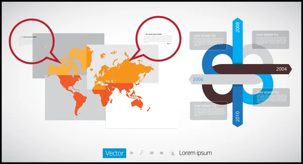 Infographic prvky — Stockový vektor