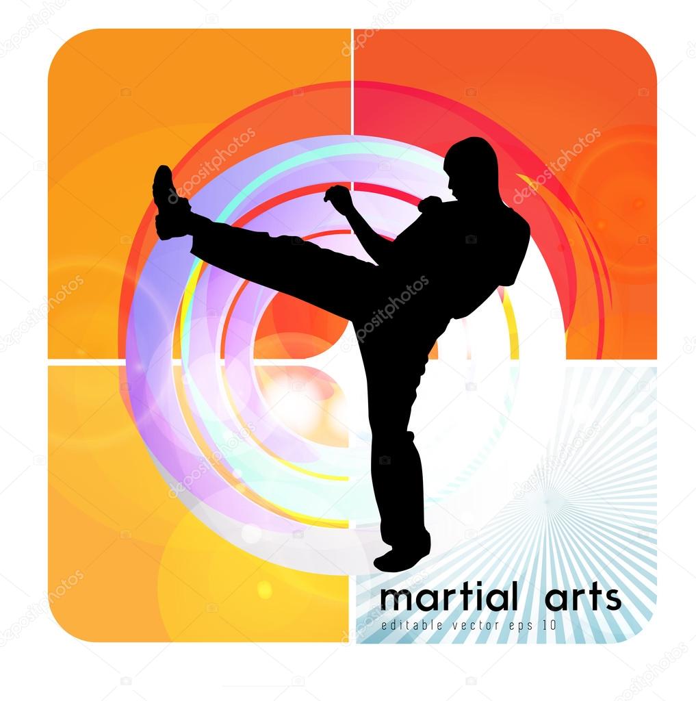 Karate illustration