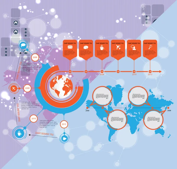 Ilustração Infográfico —  Vetores de Stock