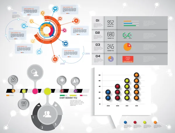 Illustration Infographie — Image vectorielle