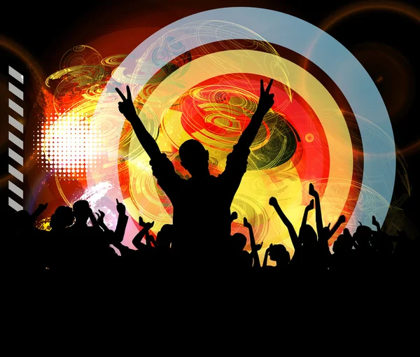 Music event illustration — Stock Photo, Image