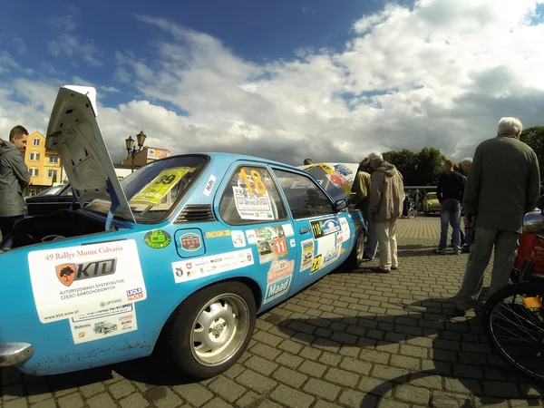 Das festival "iv rallye der antiken automobile in sochaczew" — Stockfoto