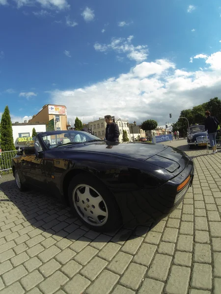 Das festival "iv rallye der antiken automobile in sochaczew" — Stockfoto