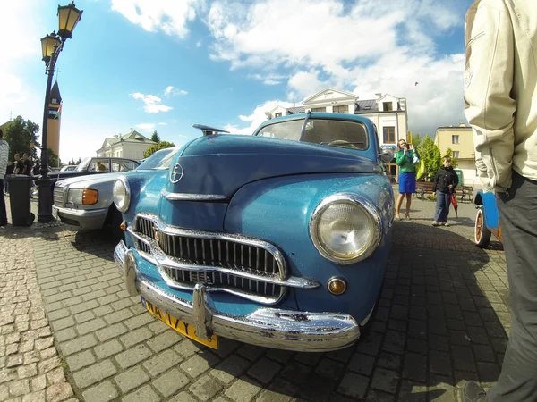 Festival "Iv Rally starožitné automobilový průmysl v Sochaczew" — Stock fotografie