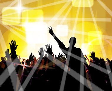 müzik olay arka plan