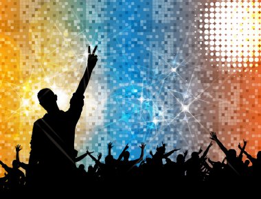 müzik olay illüstrasyon