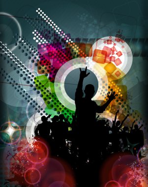 dans partisi arka plan