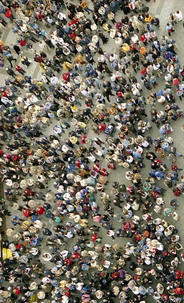 La gente multitud textura — Foto de Stock