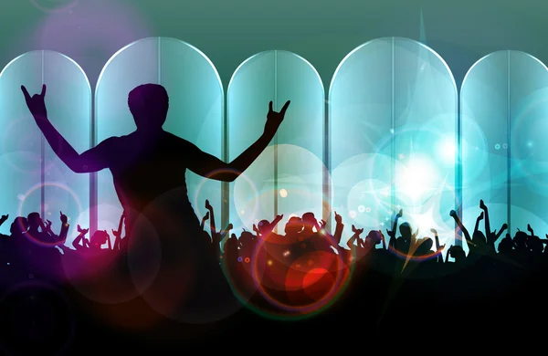 Muziek evenement achtergrond voor de poster of het spandoek — Stockfoto