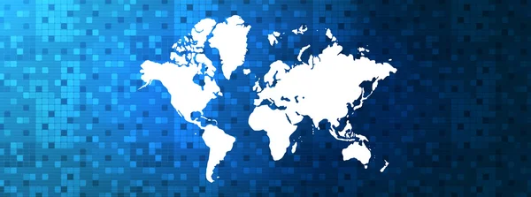 World map background — Stock Photo, Image