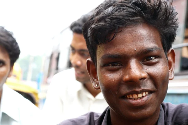 Close-up of hindu a man — Stock Photo, Image