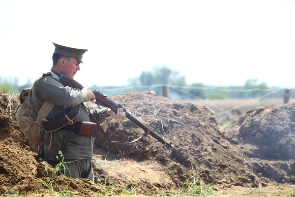 Военная реконструкция в Польше
.