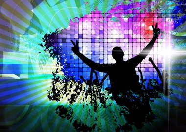 müzik olay arka plan