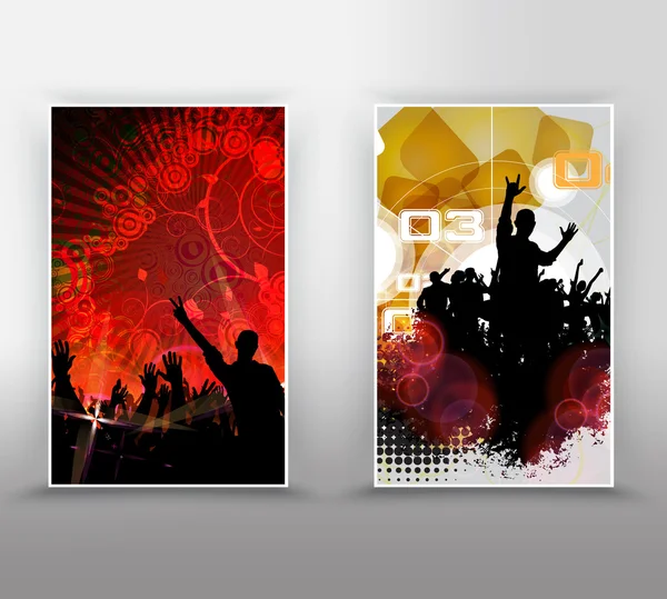 Music event background for poster or banner — Stock Photo, Image