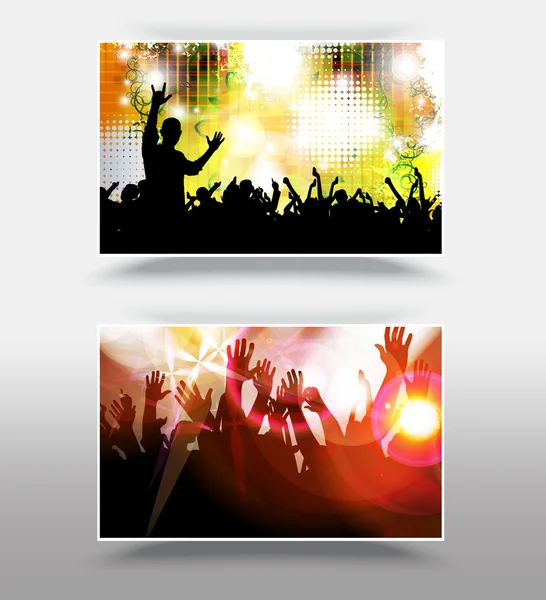 Muziek evenement achtergrond — Stockfoto