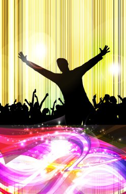 müzik olay illüstrasyon