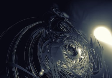 Soyut teknoloji arkaplanı