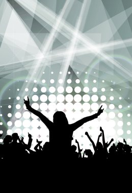 müzik olay arka plan