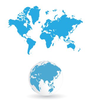 Dünya haritası arkaplanı