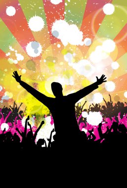 müzik olay arka plan