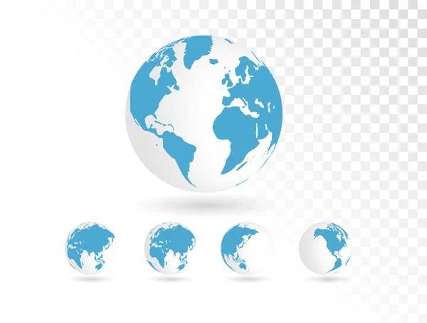 World map illustration — Stock Photo, Image