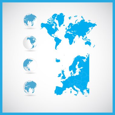 Dünya haritası arkaplanı