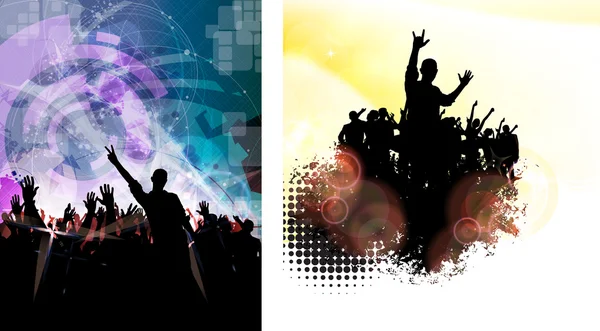 Big party illustration — Stock Photo, Image