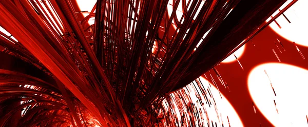 Fundo abstrato vermelho 3D — Fotografia de Stock