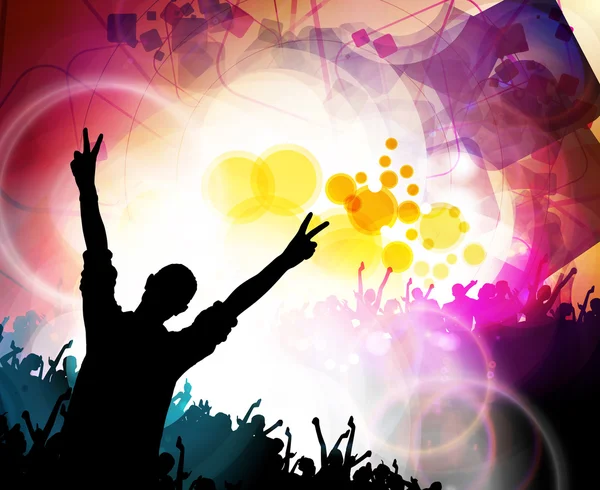 Big music event illustration — Stock Photo, Image