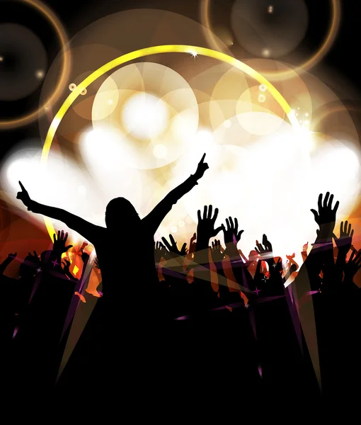 Big party illustration — Stock Photo, Image