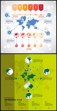 Infographic vektör çizim