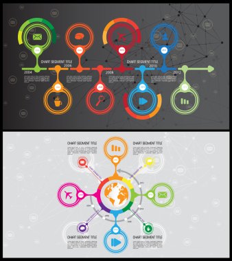Infographic tasarım şablonu