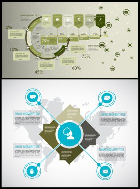 Infographic tasarım şablonu
