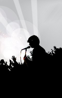 Konser resimde arka plan