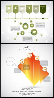 Infographic vektör çizim