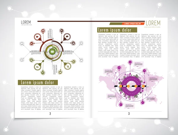 Magazyn ilustracja układu — Wektor stockowy