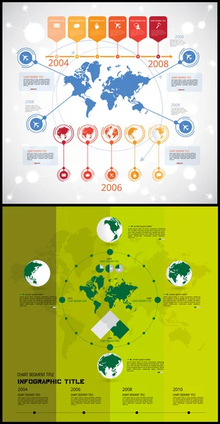 Infographic vektoros illusztráció — Stock Vector