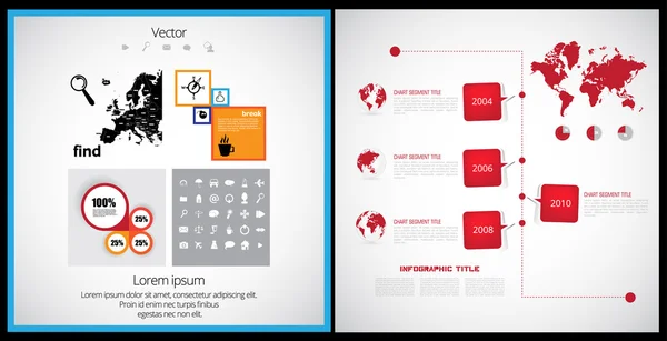 Infographic vector illusrtation — Stockvector