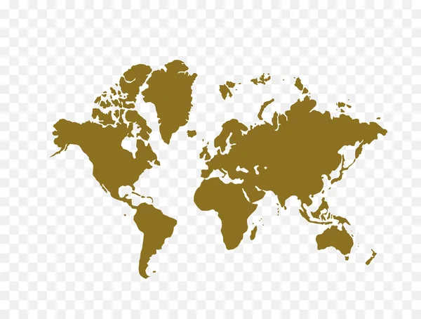Fond de carte du monde vectoriel — Image vectorielle