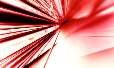 Kırmızı soyut teknolojik altyapı