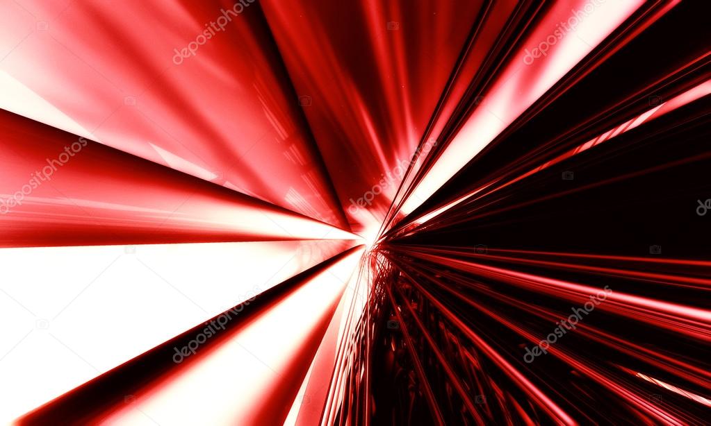 Red abstract technology background