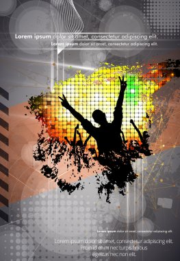 müzik olay arka plan