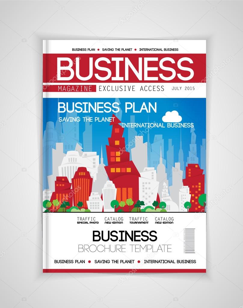 Cover of business magazine