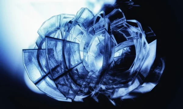 3D soyut arka plan tasarımını