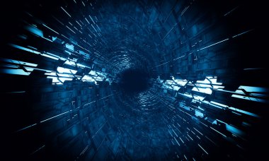 3D teknoloji arka plan