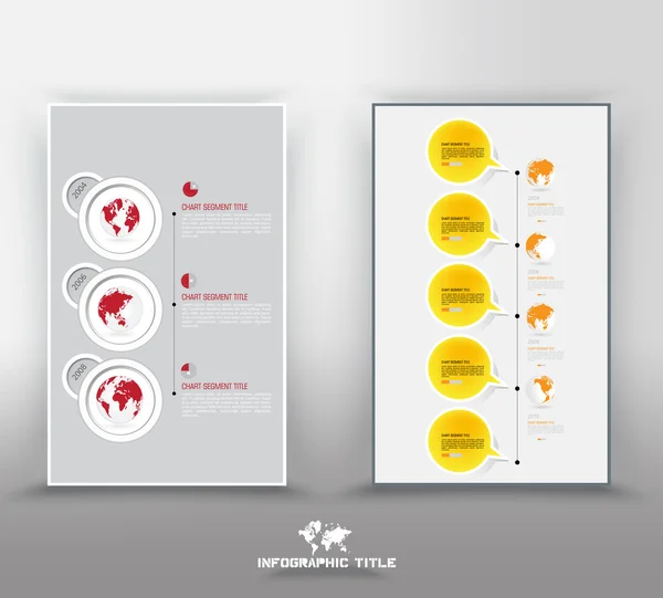 Ilustración de Infografías de Negocios — Archivo Imágenes Vectoriales